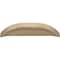 Jeffrey Alexander 3" / 96 mm Center-to-Center Satin Bronze Elara Cabinet Pinch Pull 484-396SBZ - alternate 2